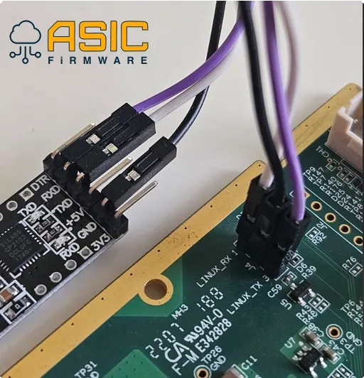 Wiring the adapter to the board