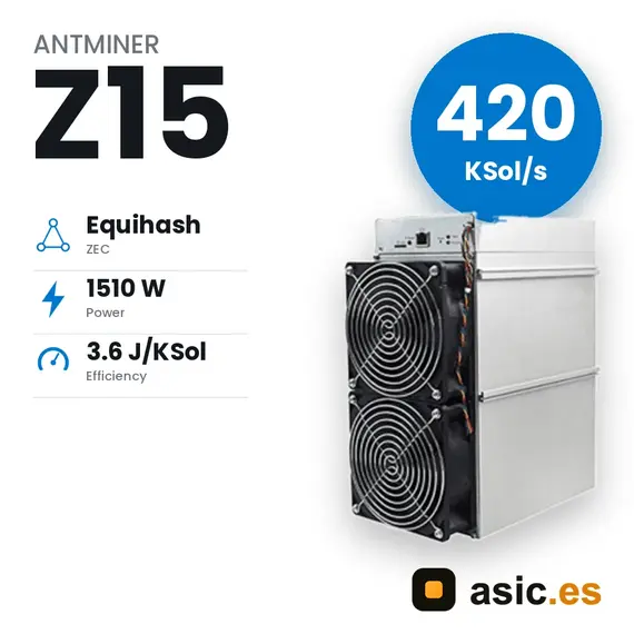 Antminer Z15 420 KSol/s, 4 image